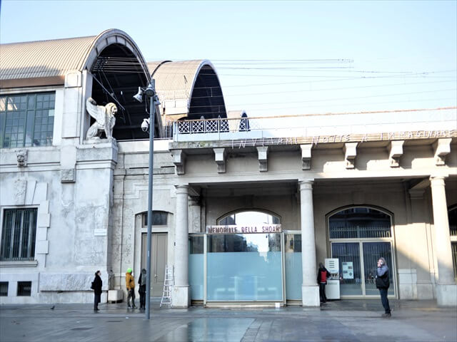 Shoah Memorial of Milan 玄関口