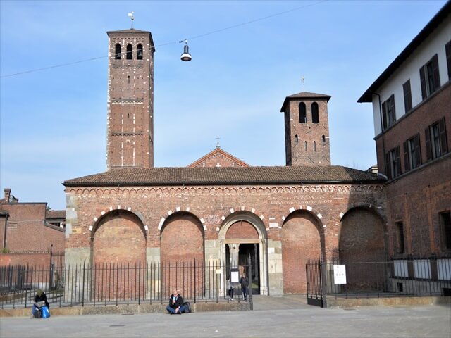 STK 3992 min R - ミラノ最古の教会「サンタンブロージョ教会」