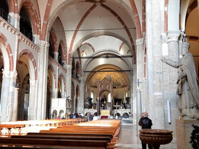 STK 4024 min R - ミラノ最古の教会「サンタンブロージョ教会」