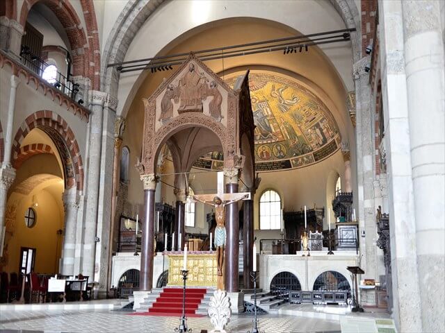 STK 4031 min R - ミラノ最古の教会「サンタンブロージョ教会」