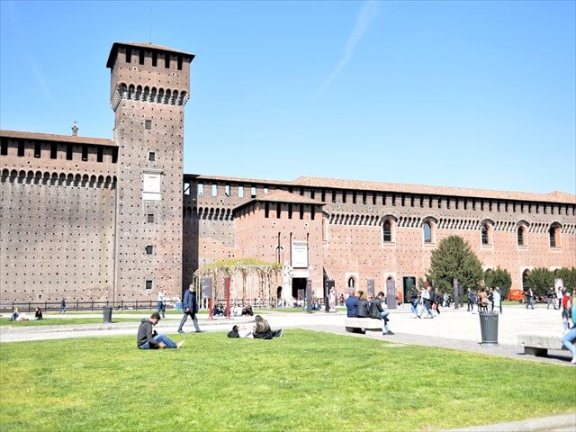 STK 4169 min R - ミラノを訪れたら必見のスフォルツェスコ城