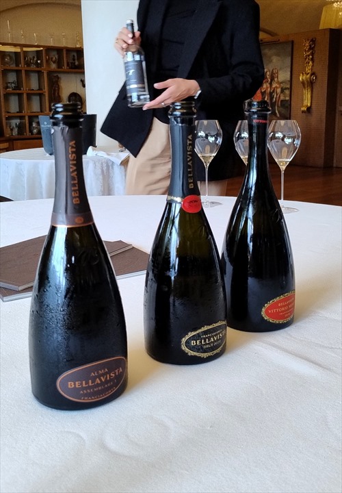 ミラノからフランチャコルタ日帰り|ワイナリー訪問とスパークリングワインの産地ガイド 6 Bellavista テイスティング風景