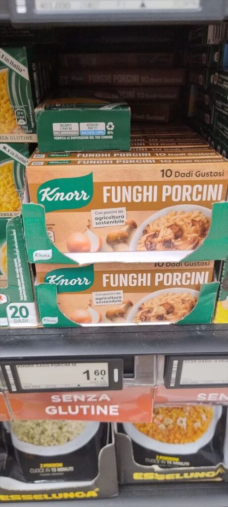 ミラノのスーパーで買えるお土産おすすめ 11 ポルチーニブイヨンスープ