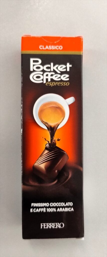 ミラノのスーパーで買えるお土産おすすめ 3 pocket coffee espresso